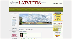 Desktop Screenshot of latviannewspaper.com