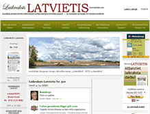 Tablet Screenshot of latviannewspaper.com